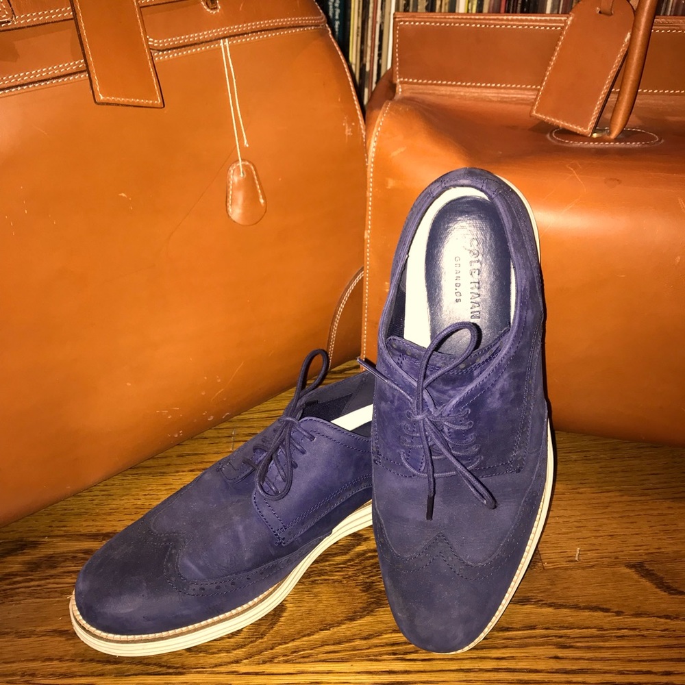 Navy Cole Haan Wingtips Men’s 11
